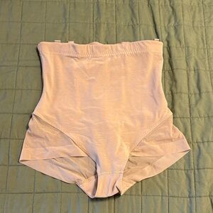 High-Waisted Shapewear Briefs - nude